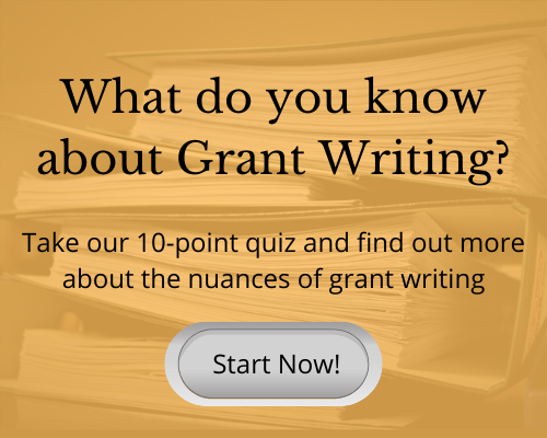 Grant Writing Quiz